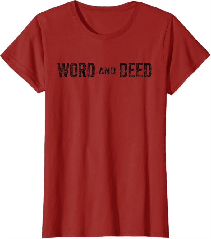 Cranberry Red  Women T-Shirt - Word and Deed