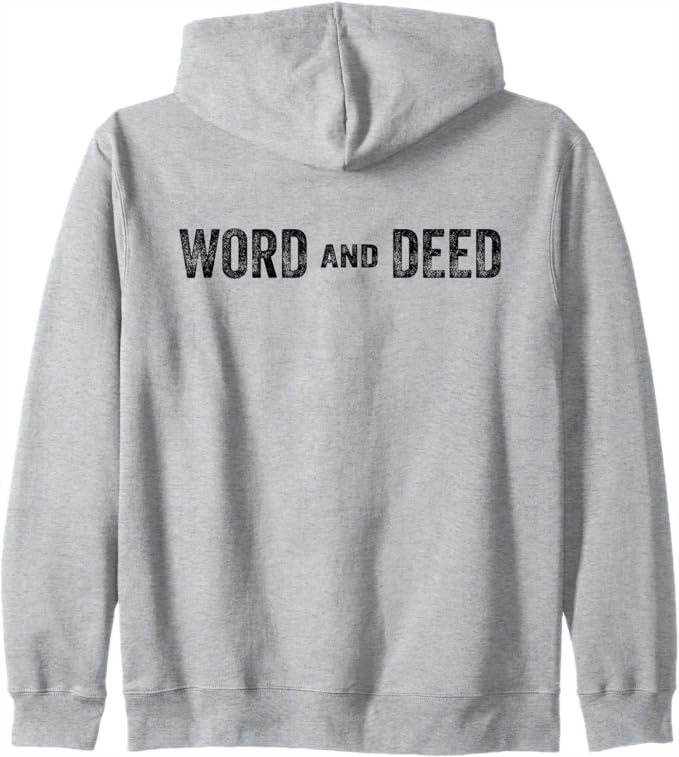 Heather Grey Zip Hoodie Adult Unisex 