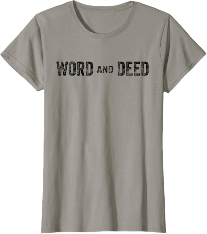 Slate Grey Women T-Shirt - Word and Deed