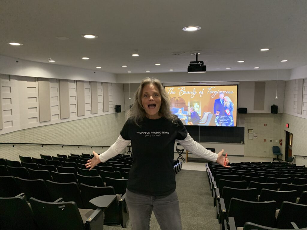 Tammy Thompson premiere The Beauty of forgiveness