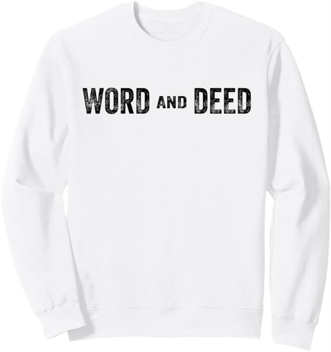 White Sweatshirt Adult Unisex 