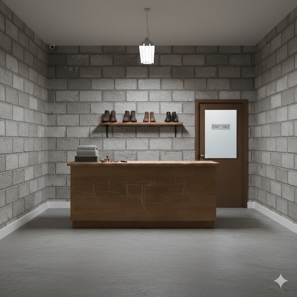 AI shoe shop sample image 1